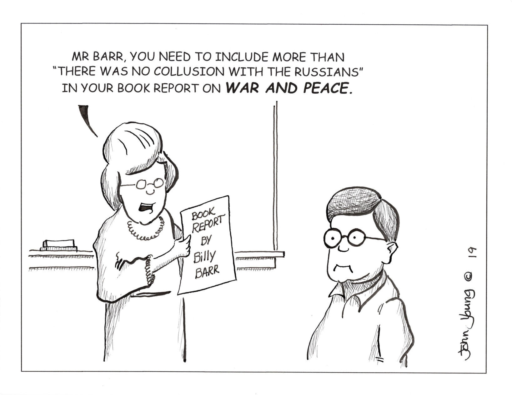 John Young cartoon 4/1/19